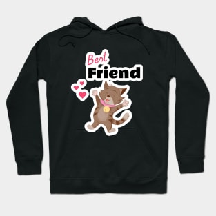 Best Friend Cat Hoodie